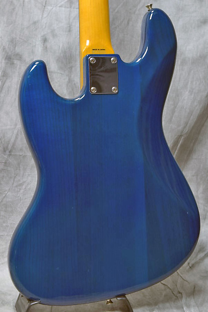 Fender Japan Jazz Bass JB62-PJ BD MH Translucent Blue | Reverb