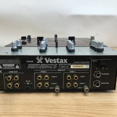 Vestax PCM-05 Pro D 2-Channel DJ Mixer image 4