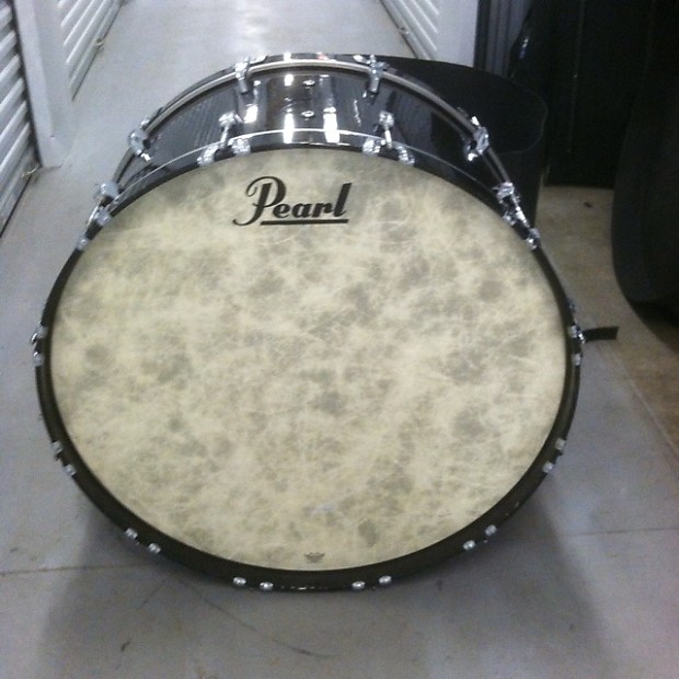 16x32 Pearl Concert Percussion Bass Drum Black
