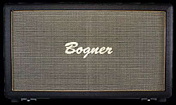 Bogner Amps 2x12 Closed Back Bottom Stack Cabinet - Salt & Pepper Grille image 1