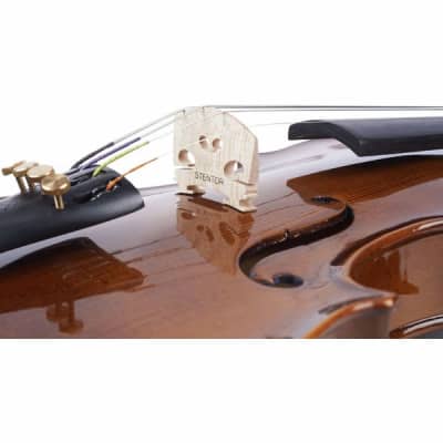 Stentor 1500 Student II 1/4 Violin with Case and Bow image 8