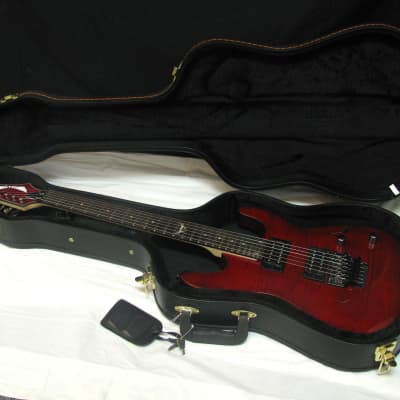 DEAN Custom 350 FLOYD electric GUITAR new Trans Red w/Case