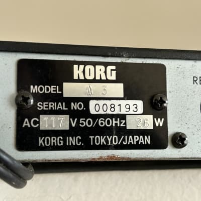 Korg A3 Performance Signal Processor Multi Effect Rack Unit image 4