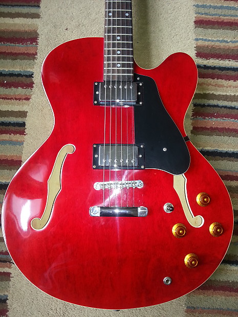 Carlo robelli semi hollow guitar deals