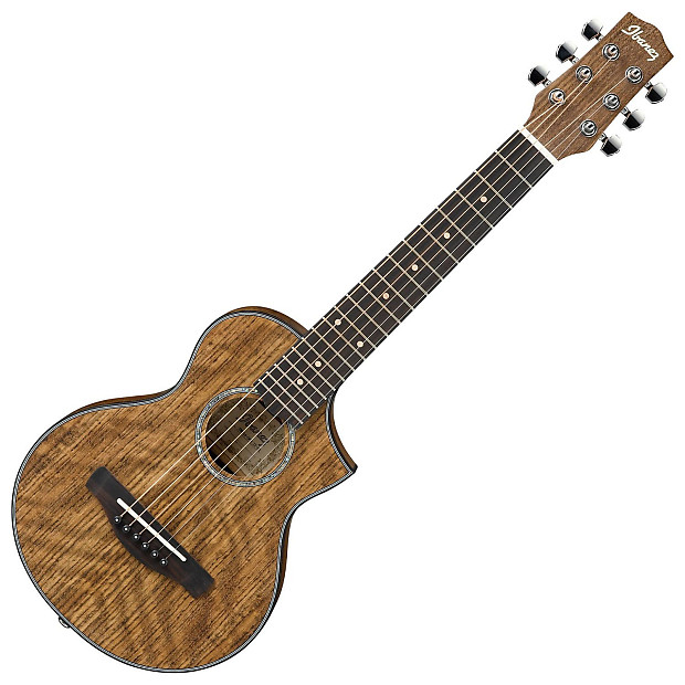 Ibanez EWP14OPN EW Piccolo Acoustic Guitar Natural image 1