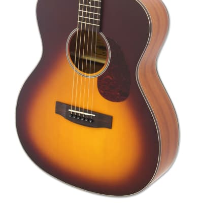 Aria ARIA-101-MTTS 100 SERIES Spruce Top Mahogany Neck OM Orchestra 6-String Acoustic Guitar image 5