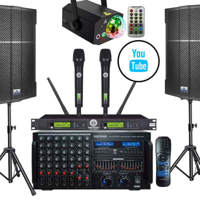 Singtronic 4000W Complete Karaoke System YouTube Songs via iPhone image 1