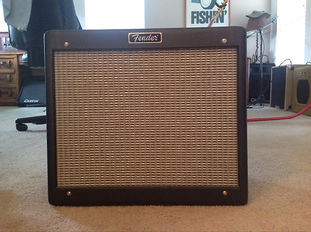 Fender Blues Jr. late 90 s Made in U.S.A Black Tolex Reverb