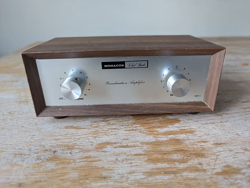 Monacor Rev-1 Solid State Reverberation Amplifier Spring | Reverb UK