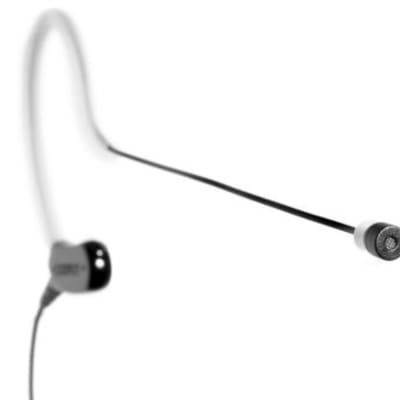 Shure MX153 Earset Headworn Condenser Microphone, Black, MX153B/O-TQG, Omnidirectional, with TQG/TA4 image 2