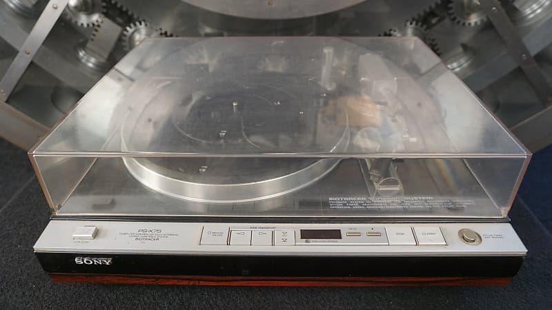 Sony PS-X75 Biotracer Turntable Fully Automatic Direct Drive (Powers On)