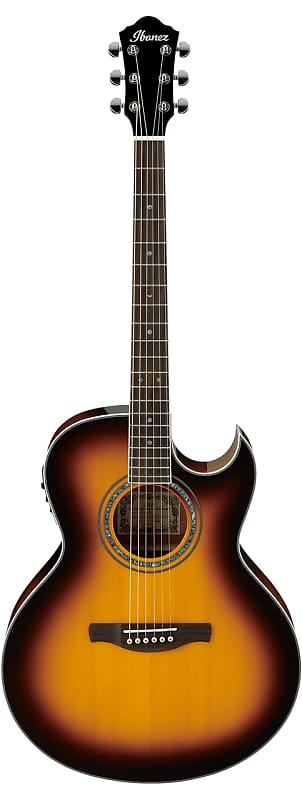 Ibanez JSA5 Joe Satriani Signature Acoustic/Electric Guitar, Vintage High Gloss Sunburst Finish image 1