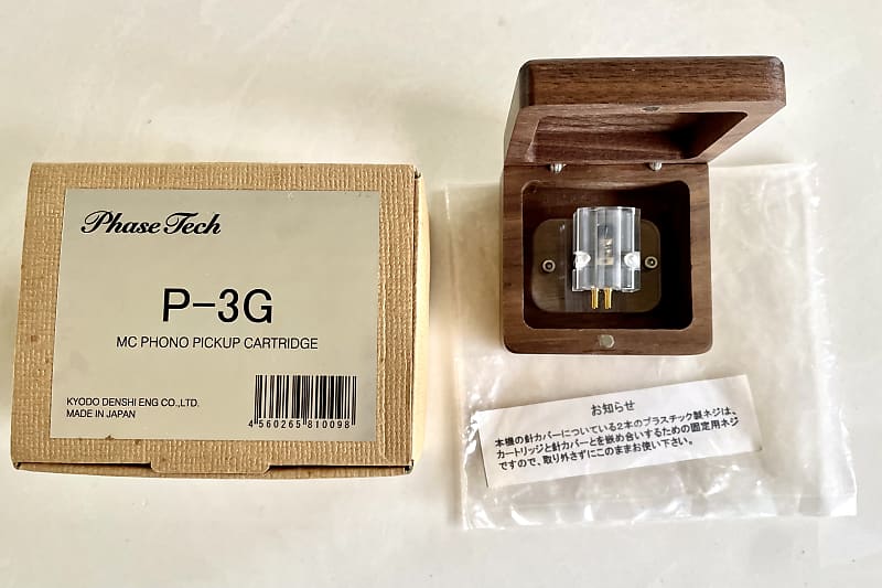 Phase Tech Phasemation P-3G Flagship Low Out put and Low Impedance MC cartridge In Excellent Condition  			