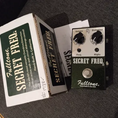 Discontinued : Fulltone Secret Freq , Assymetrical Clipping Boost for sale