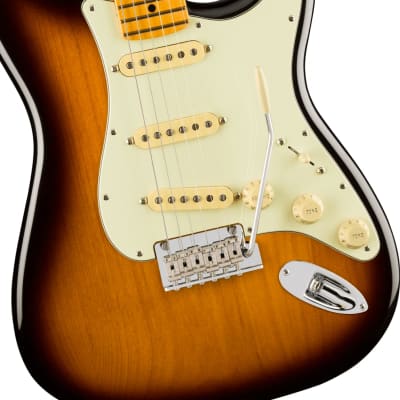 Fender American Professional II Stratocaster Maple Fingerboard Limited-Edition Electric Guitar Anniversary 2-Color Sunburst image 5