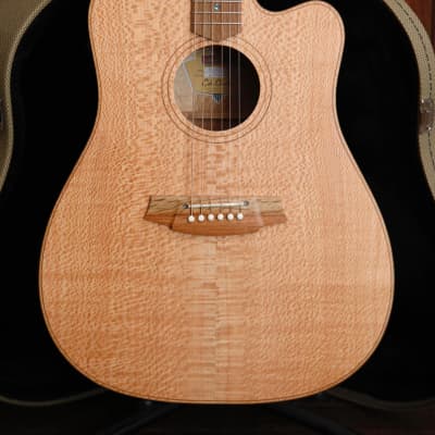 Cole Clark FL2EC SSO Solid Silky Oak Acoustic-Electric Guitar for sale