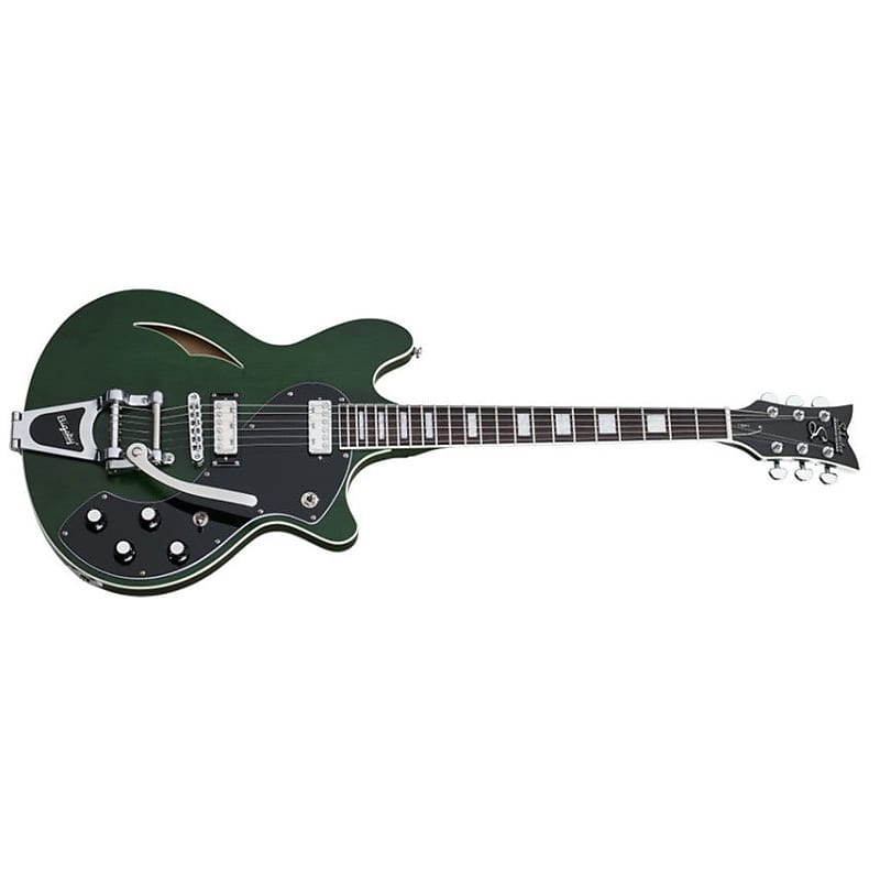 Schecter Tempest Semi-Hollow w/ Bigsby 2019 Emerald Green