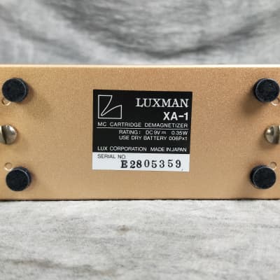 LUXMAN XA-1 MC Cartridge Demagnetizer w/ original Box In Excellent Condition image 14