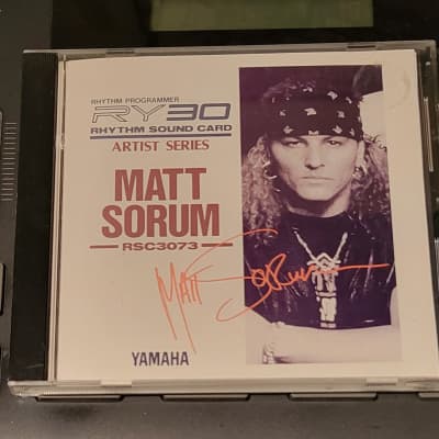Yamaha RY-30 Matt Sorum Rhythm Sound Card (RSC3073)