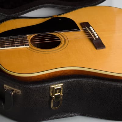 Vega  Profundo Flat Top Acoustic Guitar (1940s), ser. #39840, black hard shell case. image 12