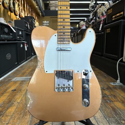 Fender Custom Shop Limited Edition '54 Telecaster Relic Aged Copper w/Tweed Case image 1