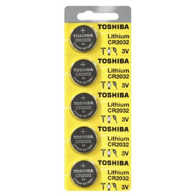 Energizer CR2032 Battery for Snark, Korg, TC Polytune & Other Clip-On  Tuners (5-Pack)