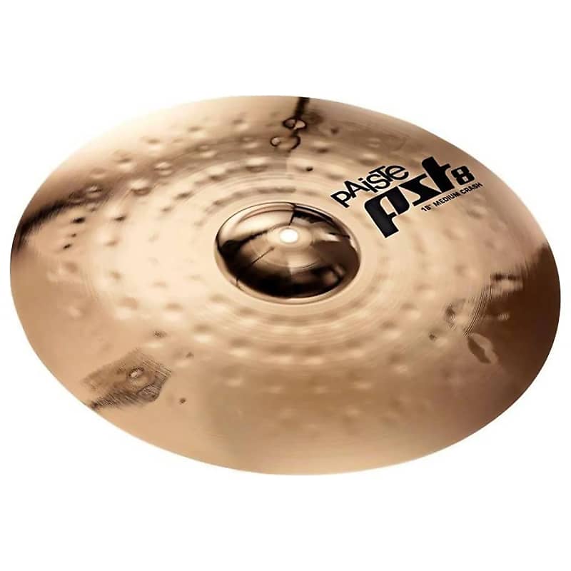 Paiste 16" PST 8 Reflector Medium Crash Cymbal image 1