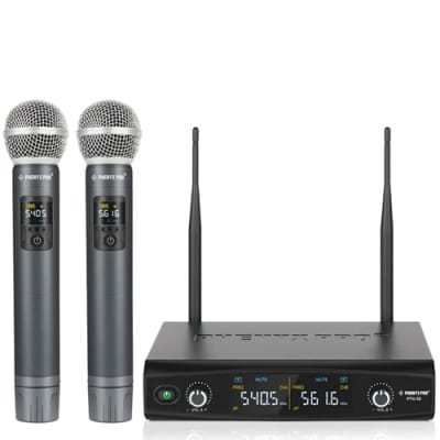 Blackmore Dual Portable Dynamic Lapel Wireless UHF Microphone