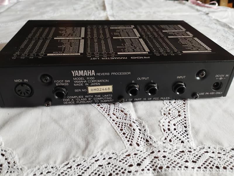 Yamaha R100 Reverb Processor | Reverb