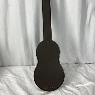 Kiesel Lap steel guitar with case 1940’s - Bakelite brown image 3