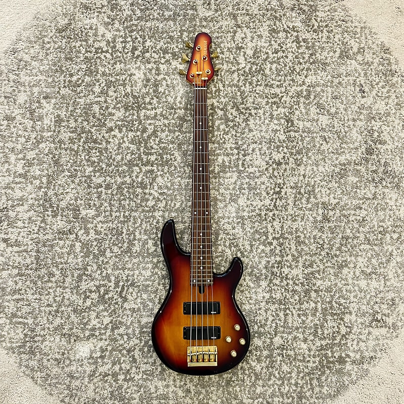 Yamaha Bbg5s 5 String Bass Sunburst 2009 Reverb