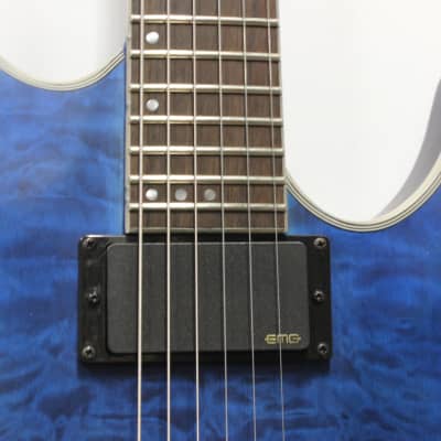 Schecter Diamond Series C1 Platinum Electric Guitar Blue image 7