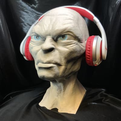 Gollum Headphone Stand! LOTR Headset Rack, like Sméagol/Hobbit/Elf/Troll/Orc/Ork image 9