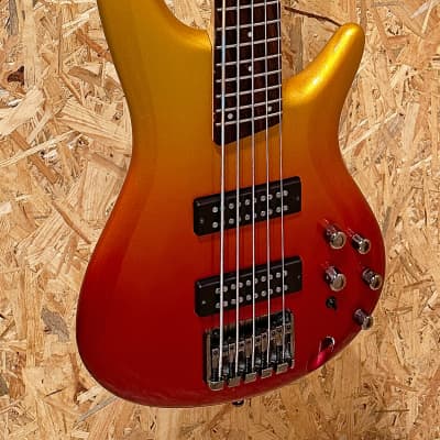 Pre Owned Ibanez SR305e 5 String Active Bass - Autumn Metallic Fade image 3