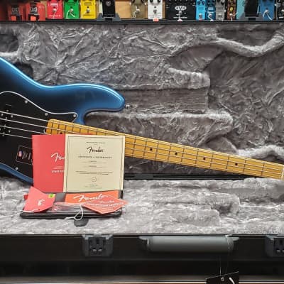 Fender American Professional II Jazz Bass with Maple Fretboard 2022 Dark Night ( B STOCK) image 8