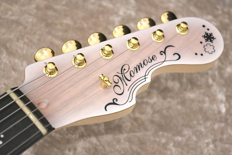 ギター momose MT-Fuyuzakura-'21WSE/E PK-WH-B MJ-Fuyuzakura-'21WSE/E PK/WH-B-MAT (Momose / モモセ) エレキ
