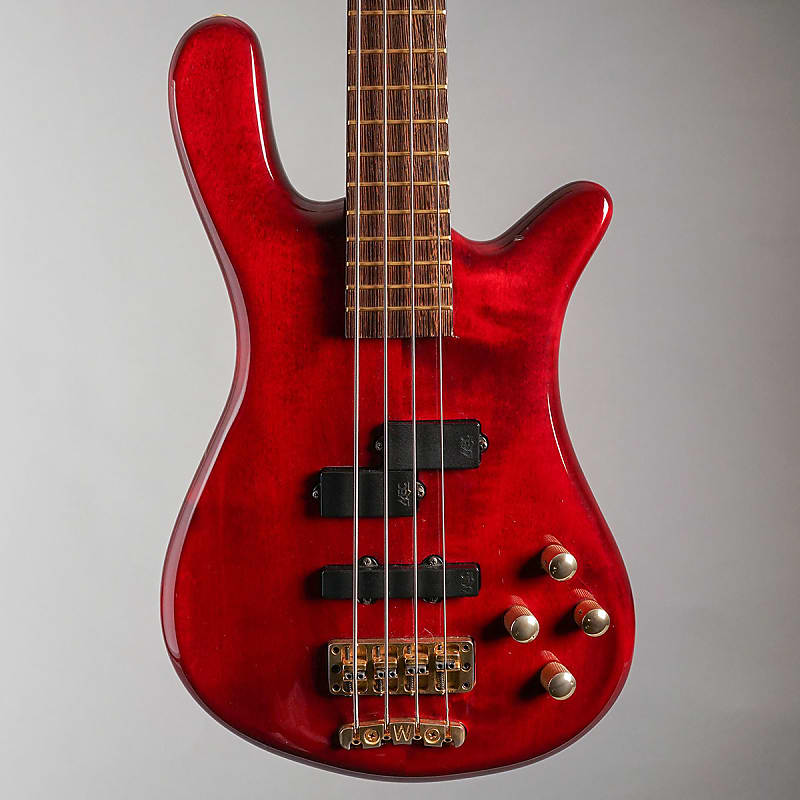 Warwick Streamer LX4 1997 Trans Red - Made in Germany