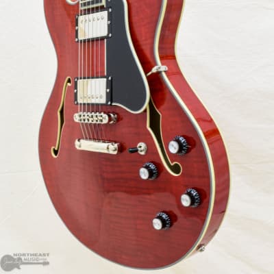 Eastman T486 Semi Hollow Thinline - Red (s/n: 2349) image 3