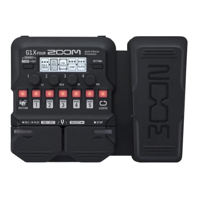 Zoom G1X Four Guitar Multi Effects Pedal for sale