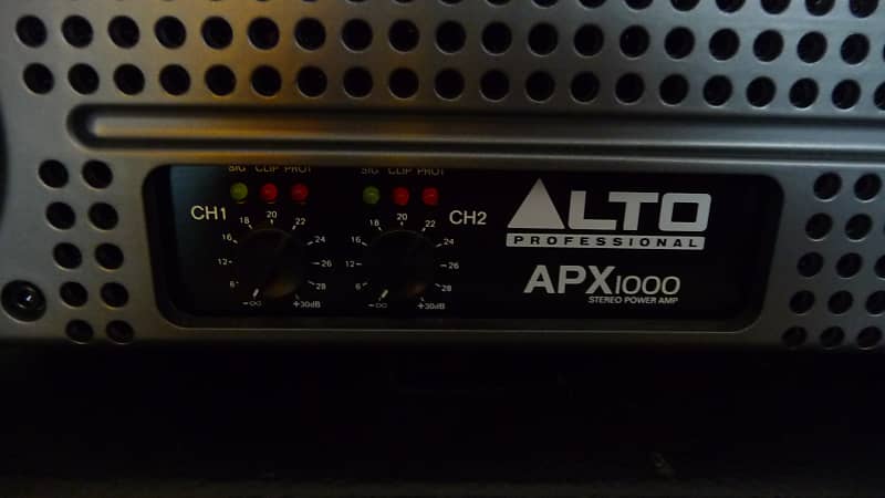 ALTOパワーアンプAPX1000 ALTOパワーアンプAPX1000 Alto Professional - LEGACY