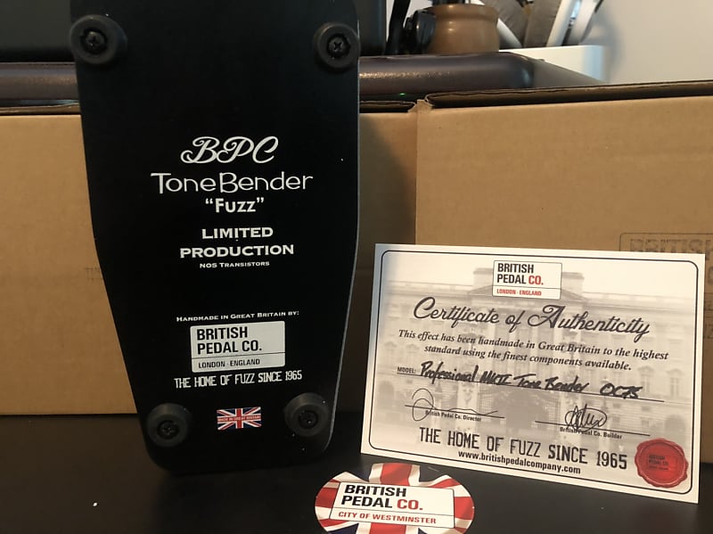 British Pedal Company Tone Bender MKII | Reverb