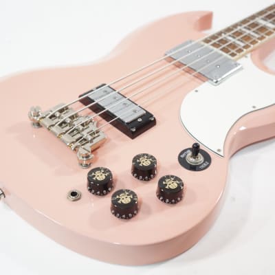 BURNY PEB-65 SWANKY SPIDER BASS Pink MAHOGANY EB-3 FERNANDES MINT 