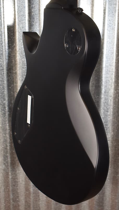ESP LTD EC-257 Black Satin 7 String Guitar EC257BLKS #2545