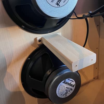 Kerry Wright 2 x 12 Guitar Speaker Cabinet- Black Tolex - Scumback H55-PVC's image 11