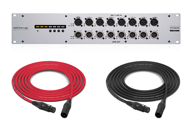 Solid State Logic SB 8.8 | 8 Channel Routable Audio Network Stagebox | Pro Audio LA image 1