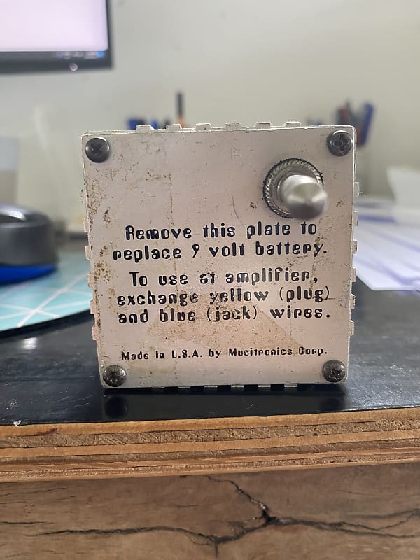 Dan Armstrong Blue Clipper Fuzz 1970s- Blue | Reverb