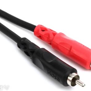 Hosa CPR-204 Stereo Interconnect Cable - Dual 1/4-inch TS Male to Dual RCA Male - 13.2 foot image 4