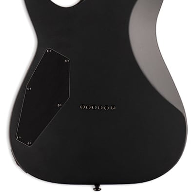 ESP LTD M-HT Black Metal Seymour Duncan Guitar – Black Satin image 5