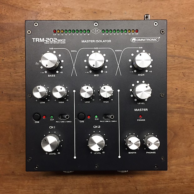 Omnitronic TRM-202MK2 Rotary Mixer