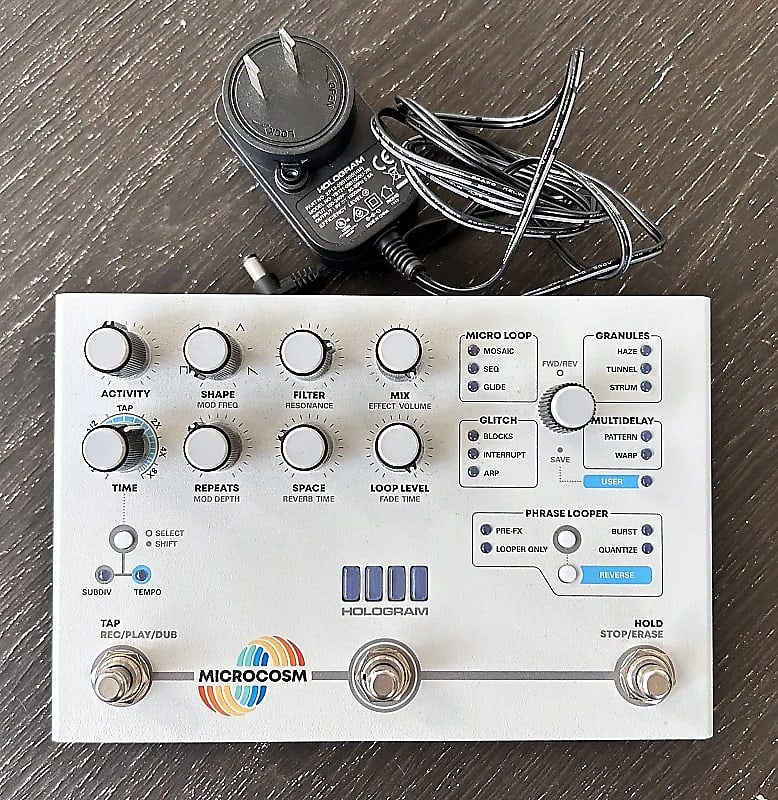 Hologram Electronics Microcosm White Reverb
